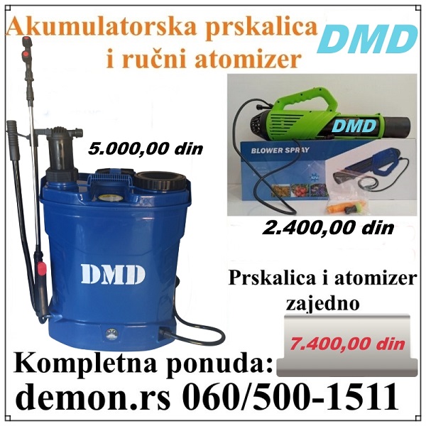 DMD PRSKALICA I RUČNI ATOMIZER