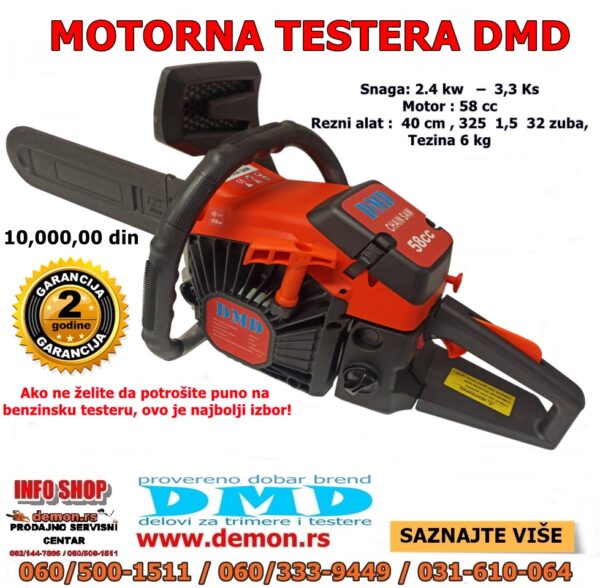 BENZINSKA TESTERA DMD 5800 za 2025. god