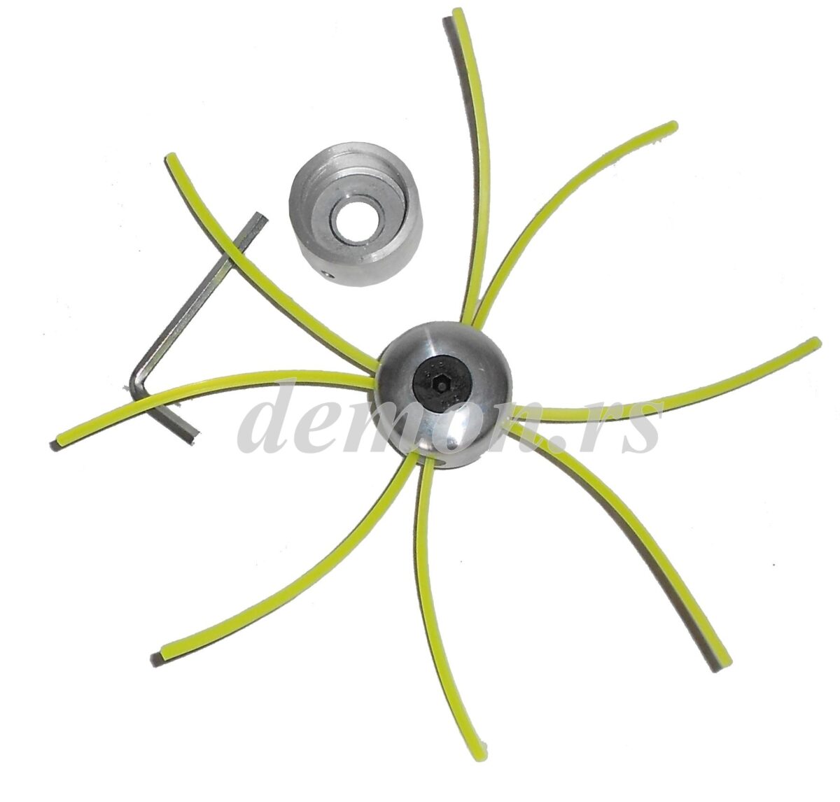 Glava trimera aluminijumska fi 48 mm pauk glava - Slika 5