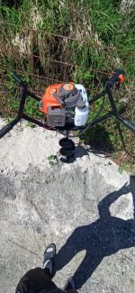 BUŠAČ RUPA MOTORNI sa tri burgije od 3,4 KS - Slika 9