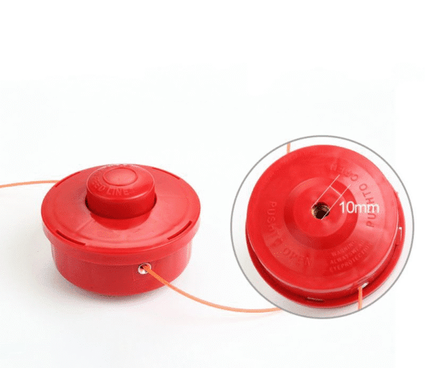 Glava za trimer Villager Demon Vomax Garden M10 x1,25 pvc crvena