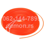 Najlon za glavu motornog trimera 2,4 mm 10 m kvalitet - Slika 2
