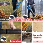 Scheppach aku duvač lišća IXES C-BL700-X – Solo